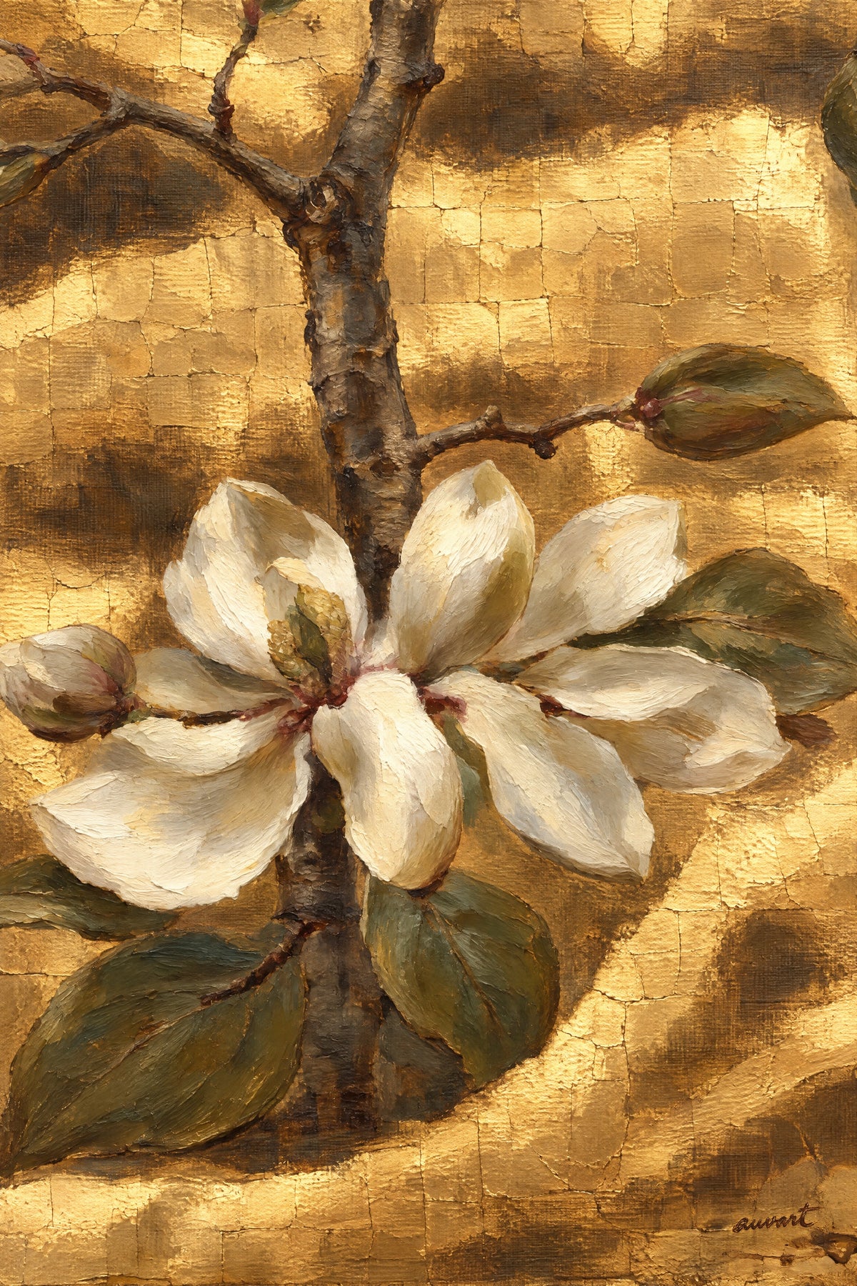 Auvart hidden memory oil painting